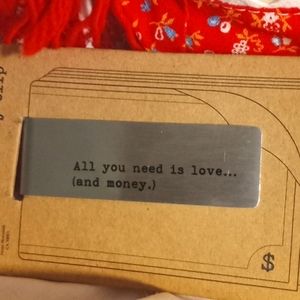 Mud pie engraved money clip